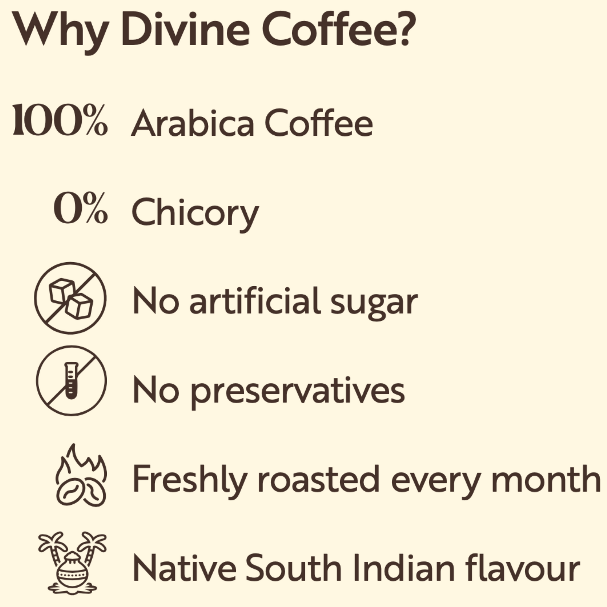 Kumbakonam Filter Kappi Powder (Guilt-Free 0% Chicory) 50% Plantation A 50% Peaberry