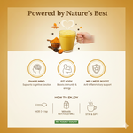 Golden Spiced Latte Ojasvita with Turmeric, Pepper and Ginger, 200 g