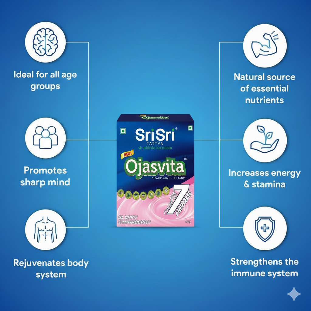Strawberry Ojasvita - Sharp Mind & Fit Body, 200 g