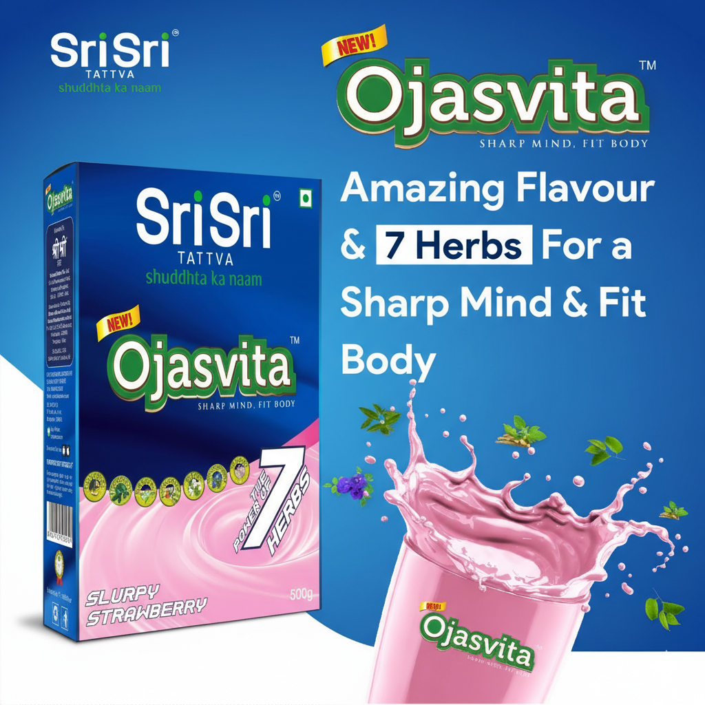 Strawberry Ojasvita - Sharp Mind & Fit Body, 500 g