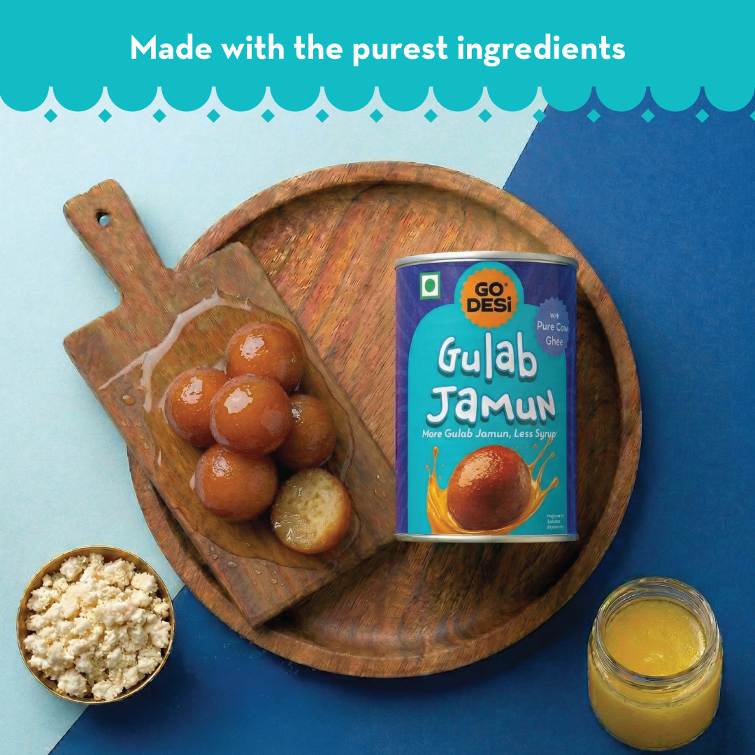 Gulab Jamun | Made with Pure Cow Ghee