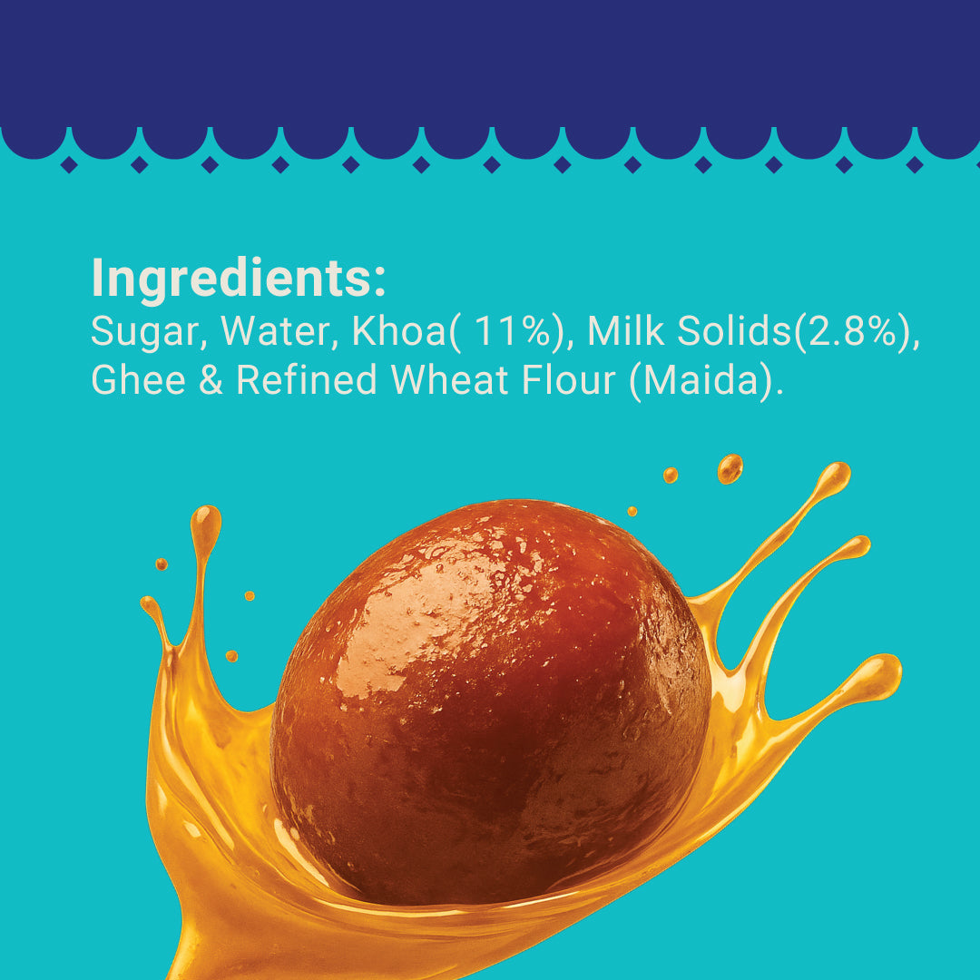Gulab Jamun | Made with Pure Cow Ghee