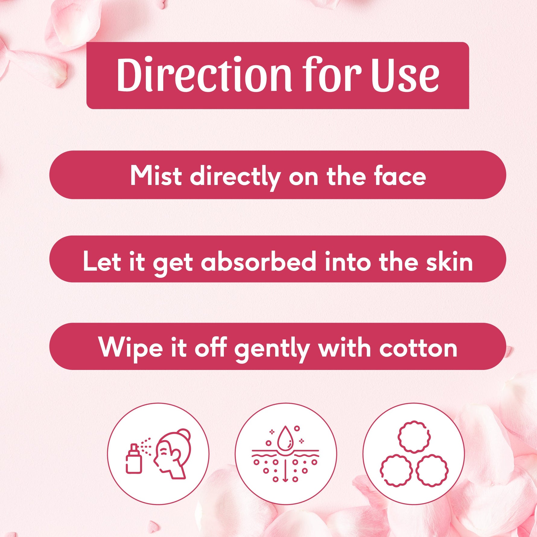 Gulab Jal - Premium Rose Water | Toner Cleanser Moisturizer | Flip Top Bottle | 100 ml