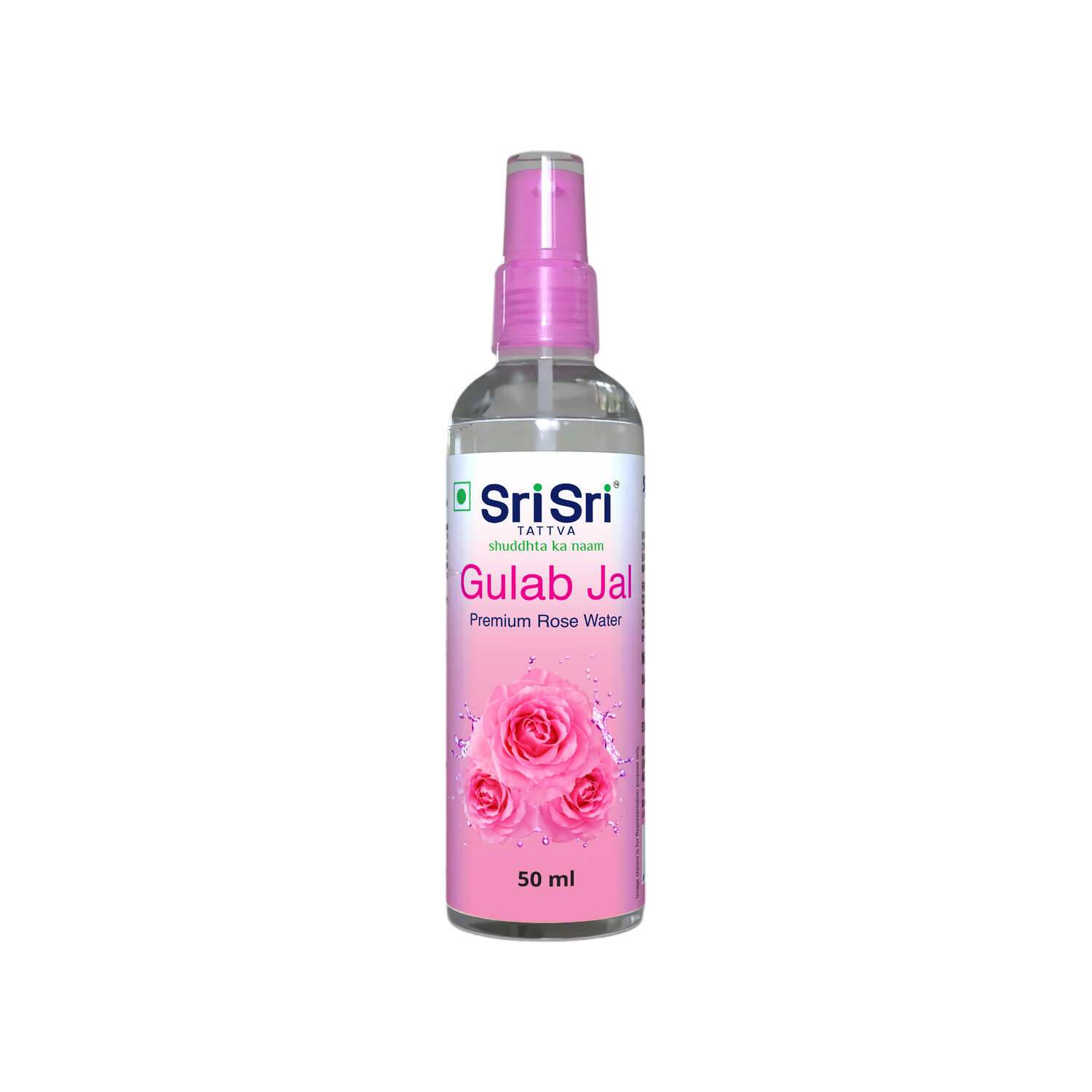 Gulab Jal - Premium Rose Water | Toner Cleanser Moisturizer | Spray Bottle | 50 ml