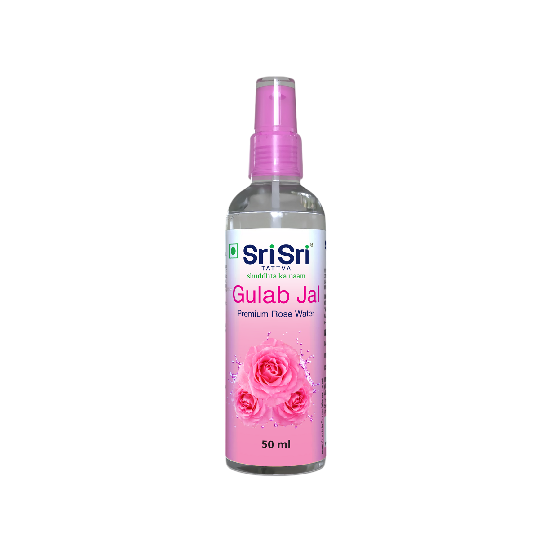 Gulab Jal - Premium Rose Water | Toner Cleanser Moisturizer | Spray Bottle | 50 ml