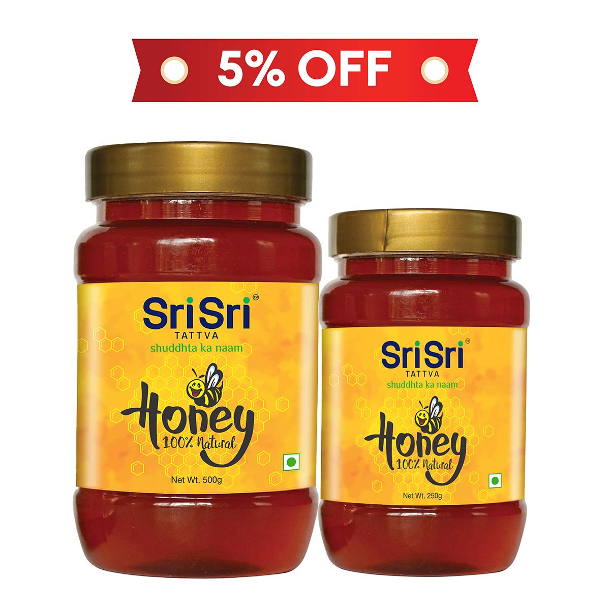 Honey - 100% Natural ( Pack of 500 g +250 g )