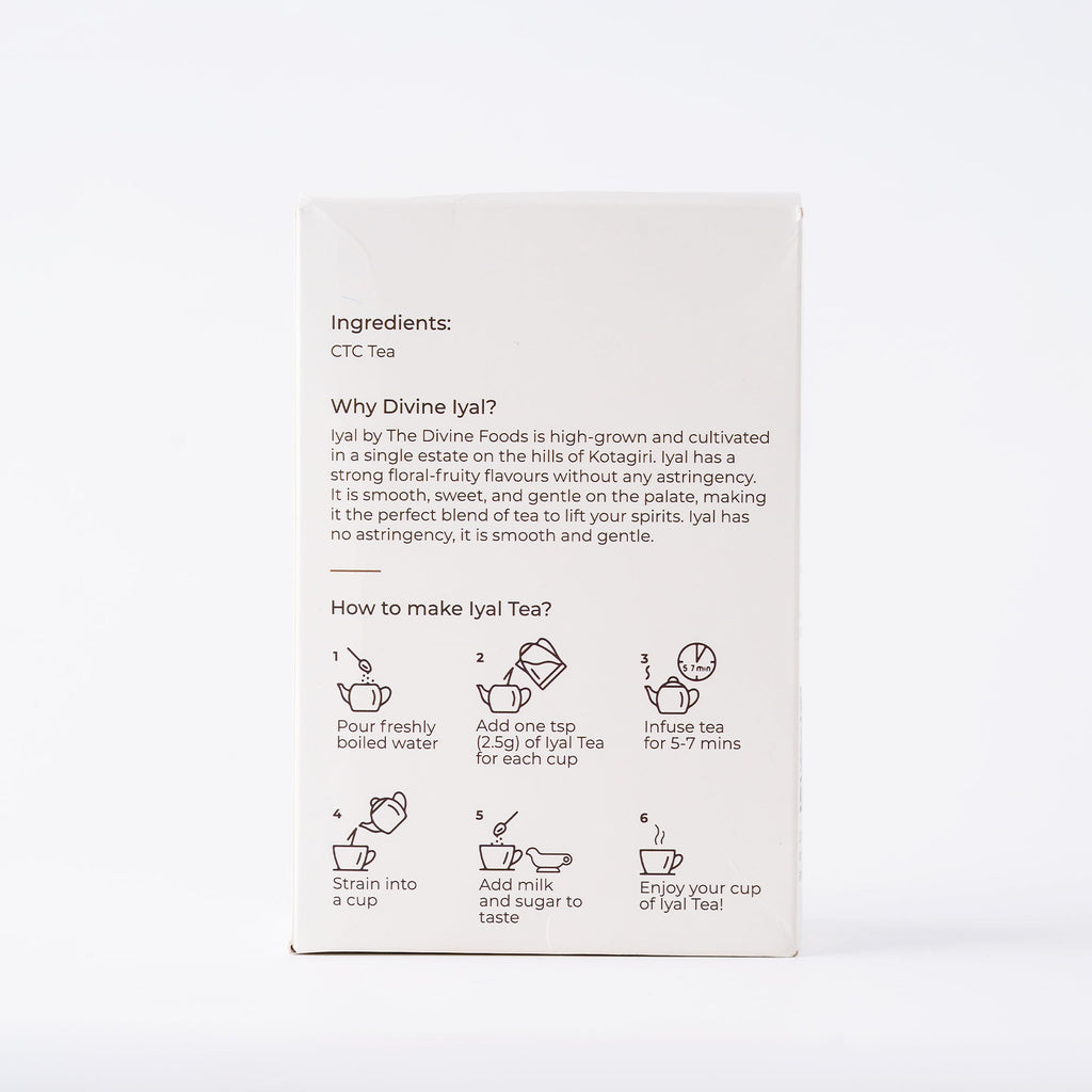 Iyal Kotagari Tea (Premium Single Origin,Fresh CTC Tea) - With the Goodness of Natural Tea Leaves (400 Gm)