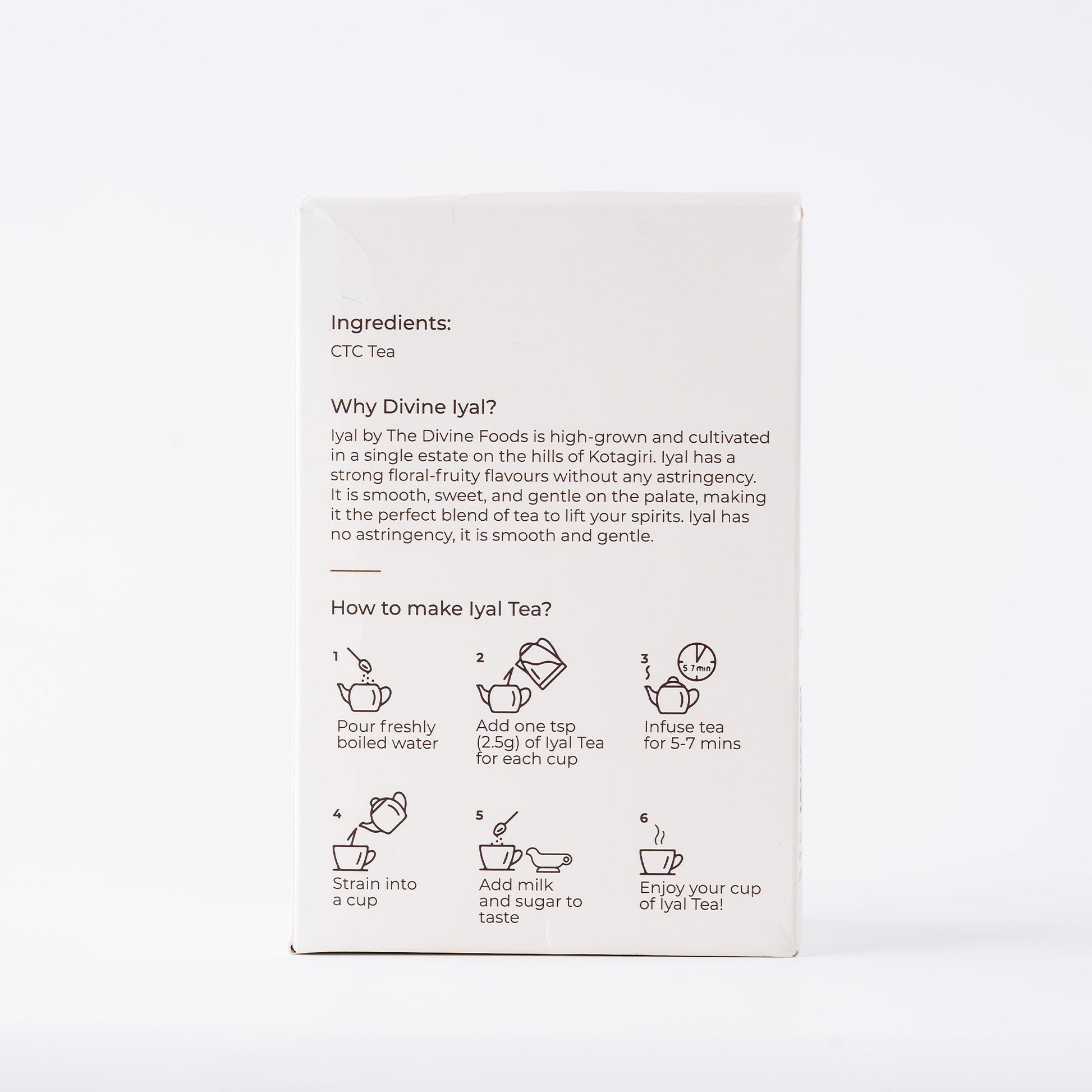 Iyal Kotagari Tea (Premium Single Origin,Fresh CTC Tea) - With the Goodness of Natural Tea Leaves (400 Gm)