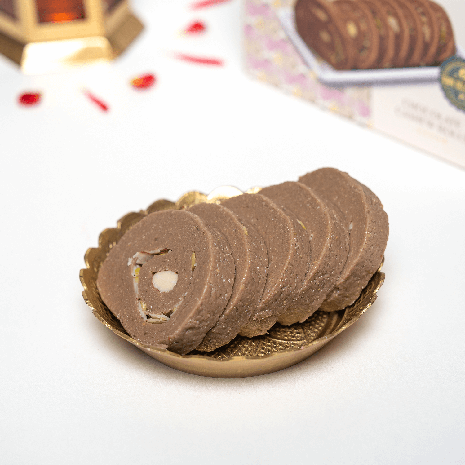 Kaju Chocolate cake Roll