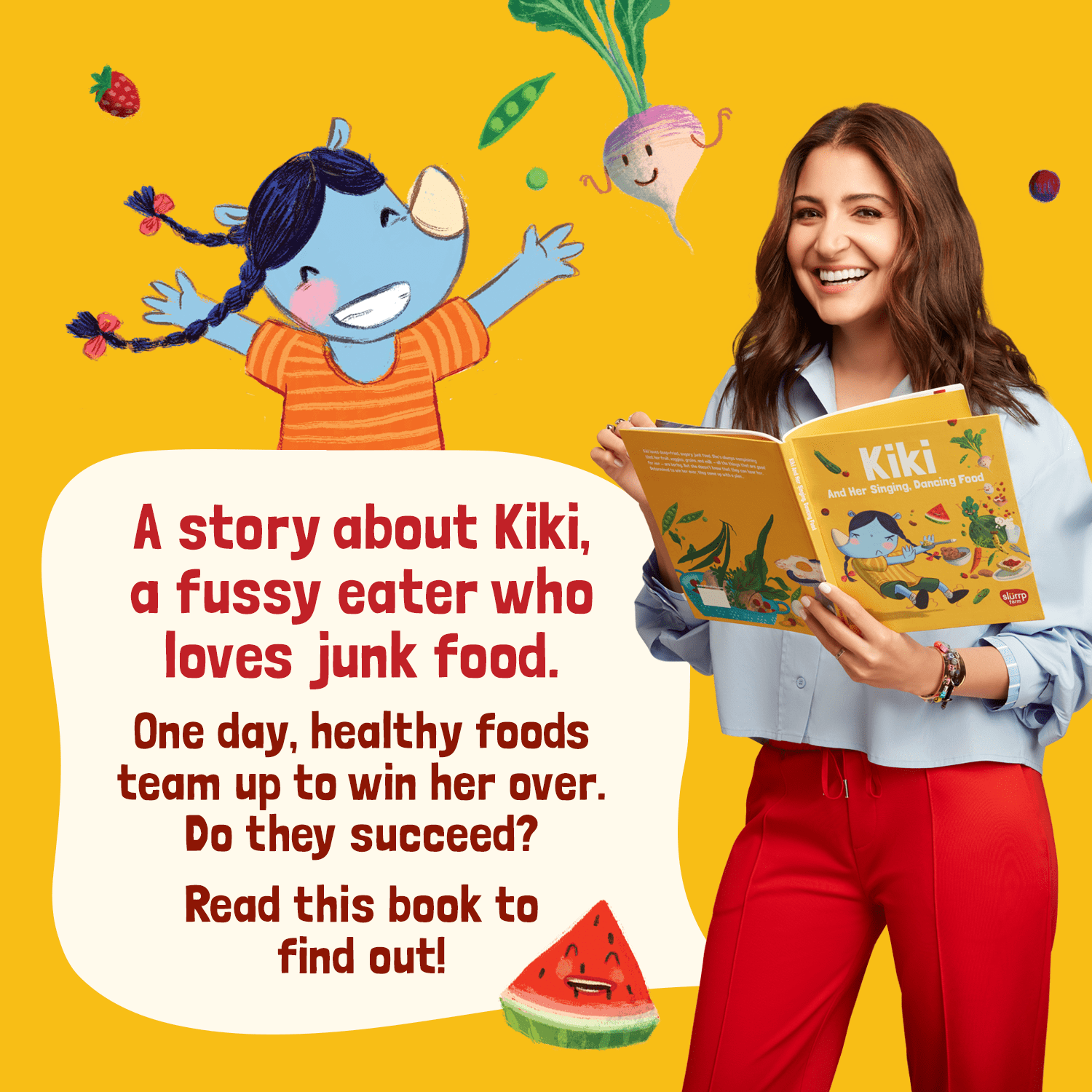 Kiki And Her Singing, Dancing Food: A Fun Book To Learn About Healthy Eating