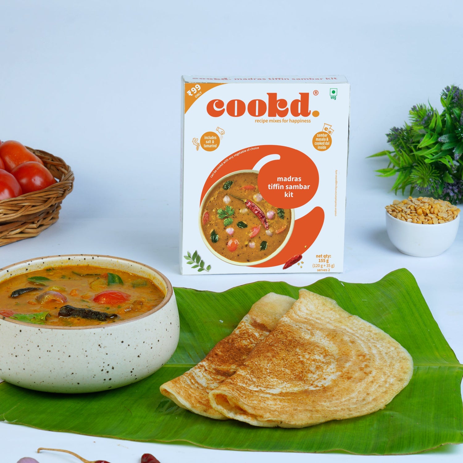 Madras Tiffin Sambar Kit
