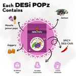 DESi Popz Masala Jamun | Made with Jaggery | Pack of 50