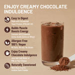 Mille Plant Protein | 24g/Scoop | Chocolate  | Fermented Yeast Protein | No Bloat | Trial Pack (Pack of 3)