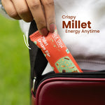 TRUE CREW - Millet Crispy Bar, 25 g Each (Pack of 10)