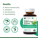 SupaSupp Moringa Oil Super Food Extract | Best Plant Source Of Vitamins & Minerals For All Round Health, Rejuvenation And Fitness | Health Supplement | 60 Veg Cap, 500 mg