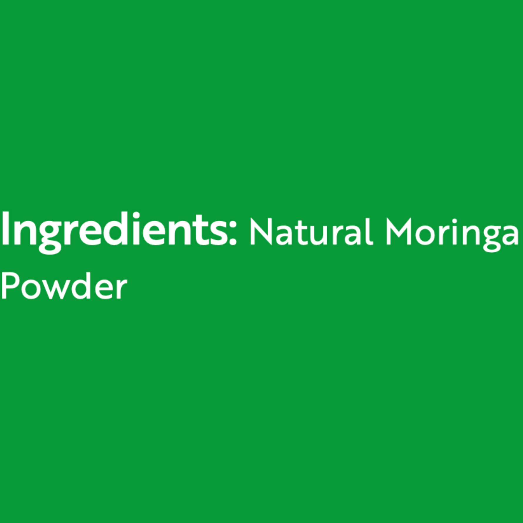 Organic Moringa Powder-Boosts Immune System