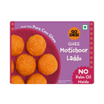 Ghee Motichoor Laddu | No Palm Oil or Maida