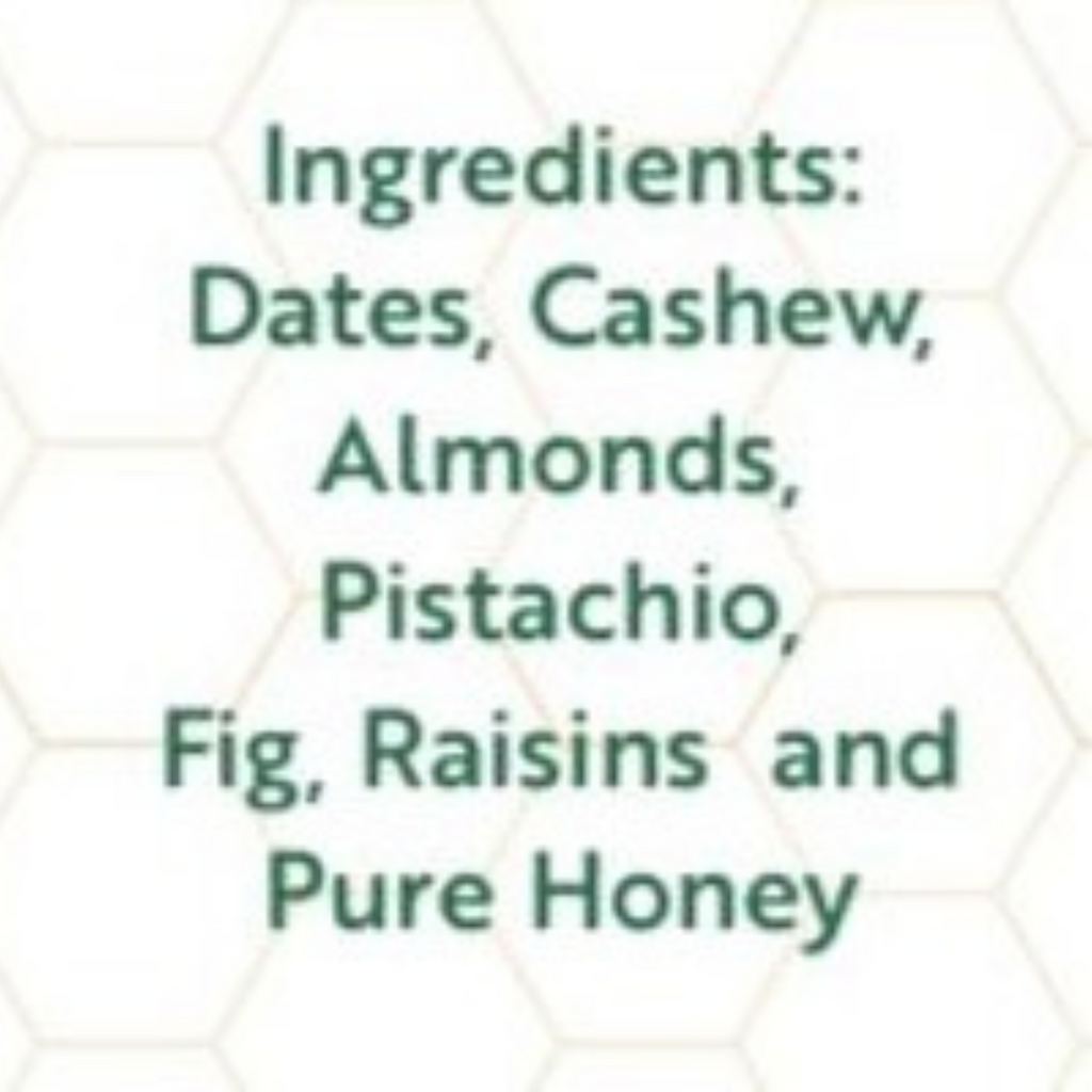Nut Mix Honey (Made With Premium 5 Nuts & Single Origin Honey) For Immunity Boosting