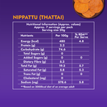 Nippattu / Thattai (Crunchy Rice Crackers)