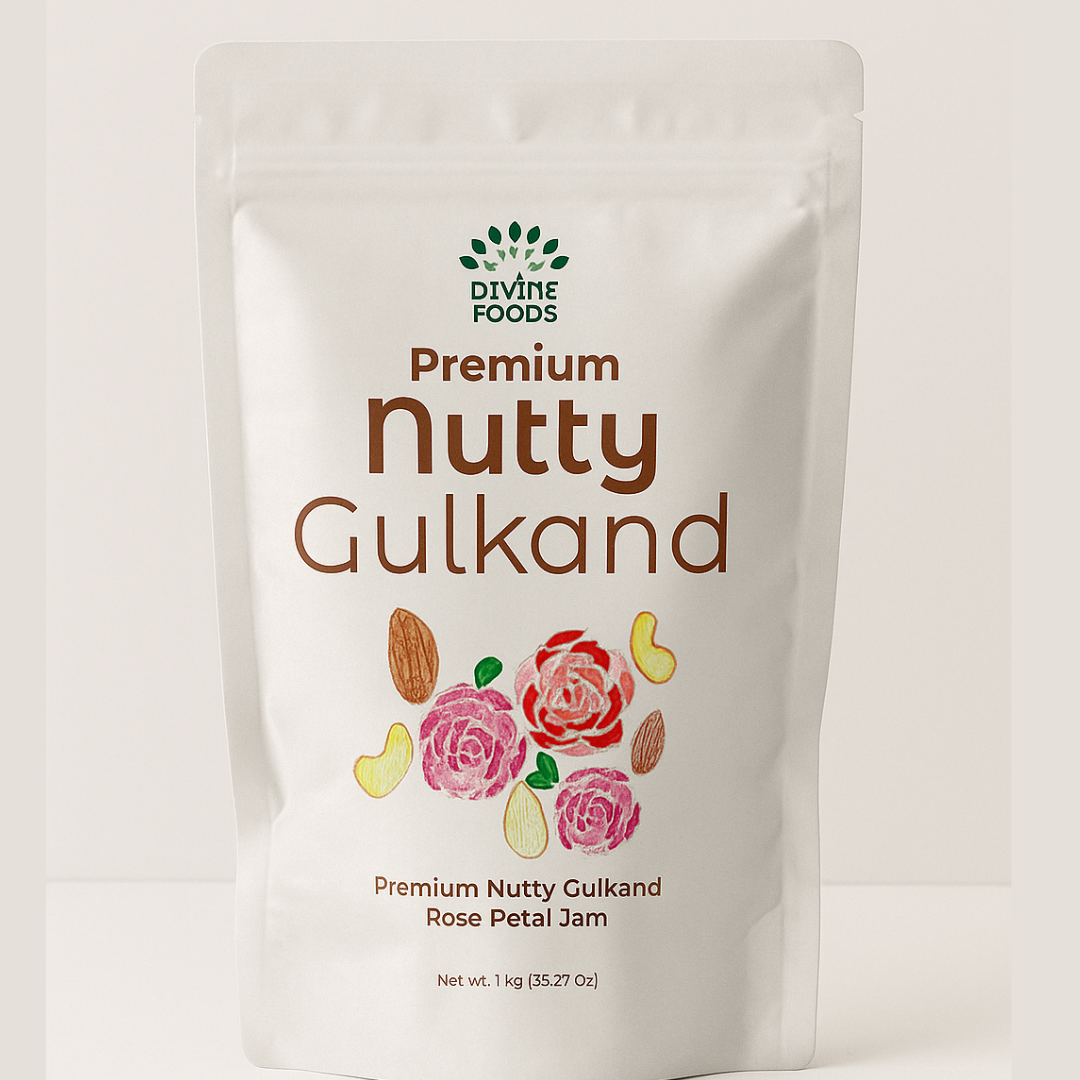 Nutty Gulkand- Crunchy & Healthy Gulkand with Benefits of Nuts