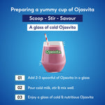 Strawberry Ojasvita - Sharp Mind & Fit Body, 1 kg (Refill Pack)