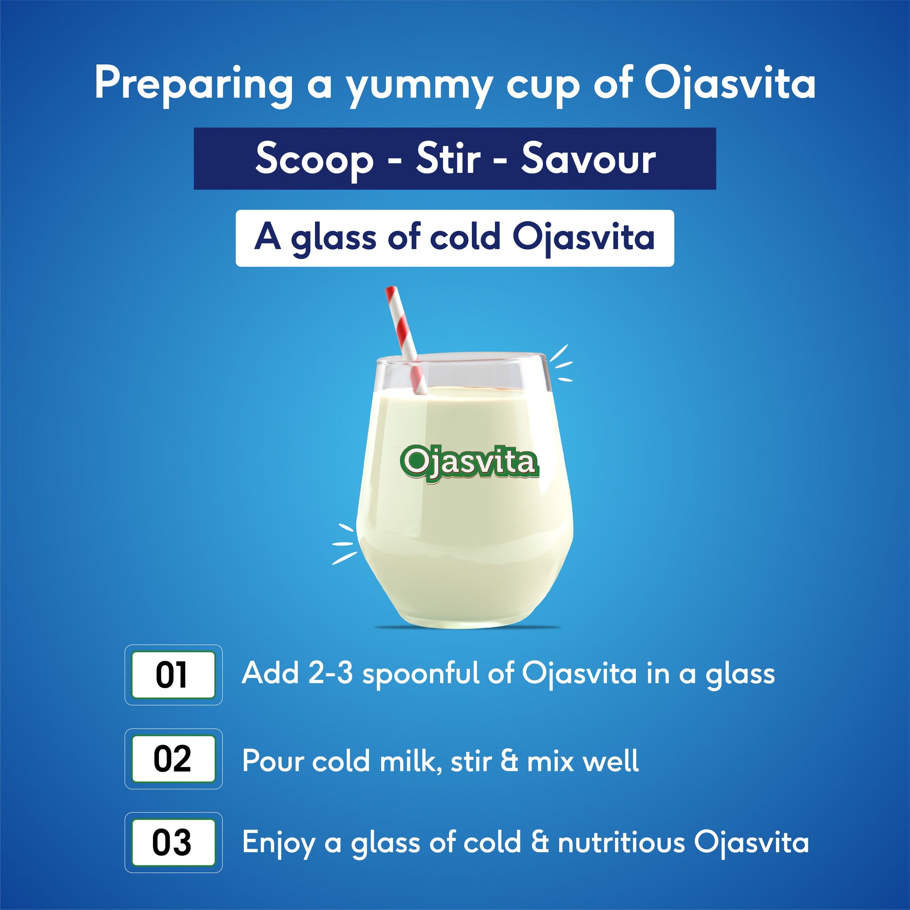 Vanilla Ojasvita - Sharp Mind & Fit Body, 1 kg (Refill Pack)