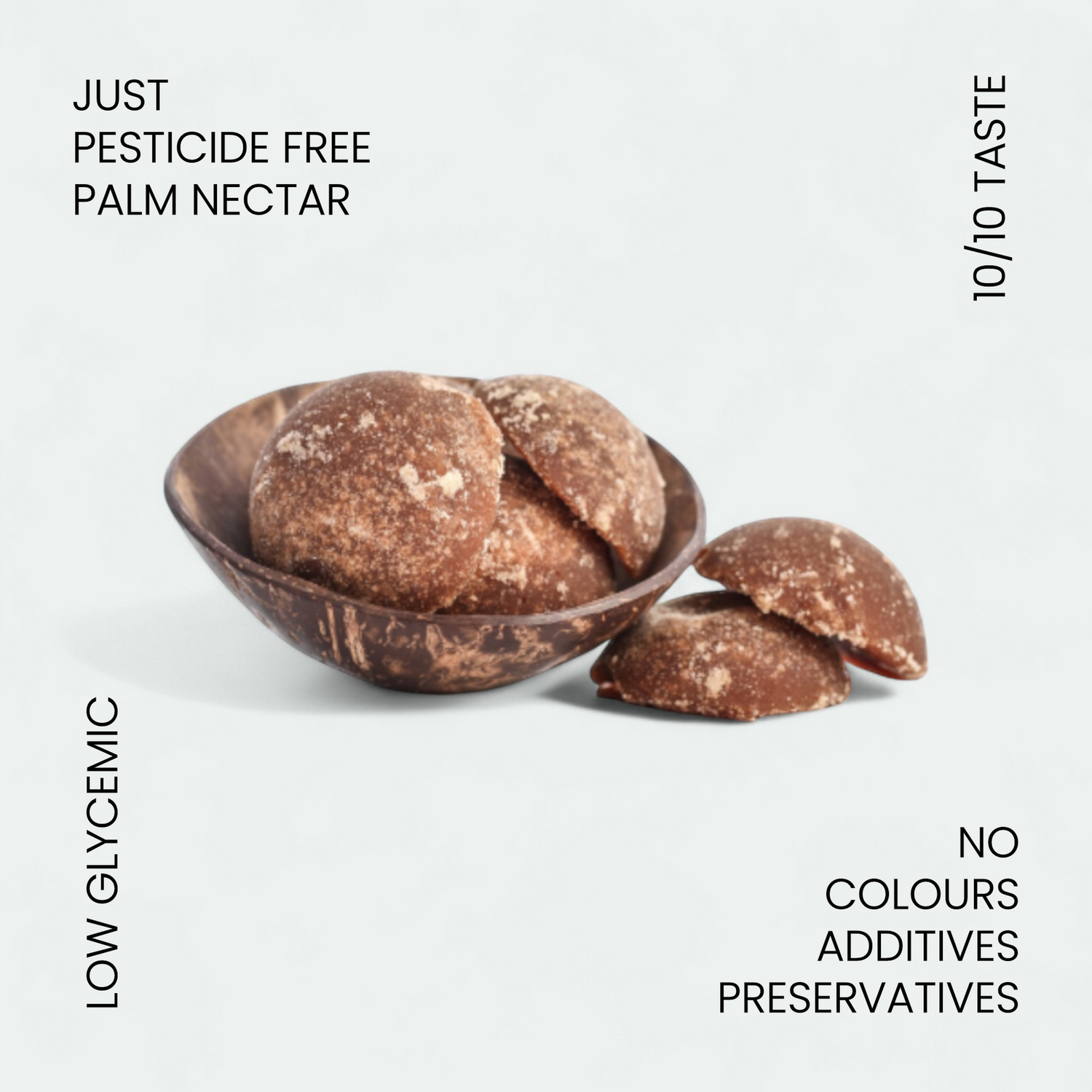 Natural Palm Jaggery Block Sweetener - Pure & Nutrient-Rich