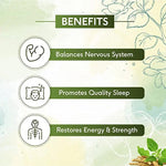 Ashwagandha - Stress Relief | Balances Nervous System | Promotes Quality Sleep | Restores Energy & Strength | 60 Tabs, 500 mg