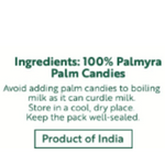 Organic Palm Candy | Natural Sweetener, Sugar Alternative | Unrefined