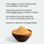Palm Jaggery Powder – Natural Sweetener Rich in 17 Nutrients