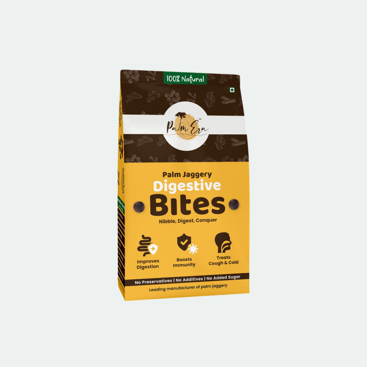 Palm Jaggery Digestive Bites – Natural Digestive Aid with Herbs | Palm Era