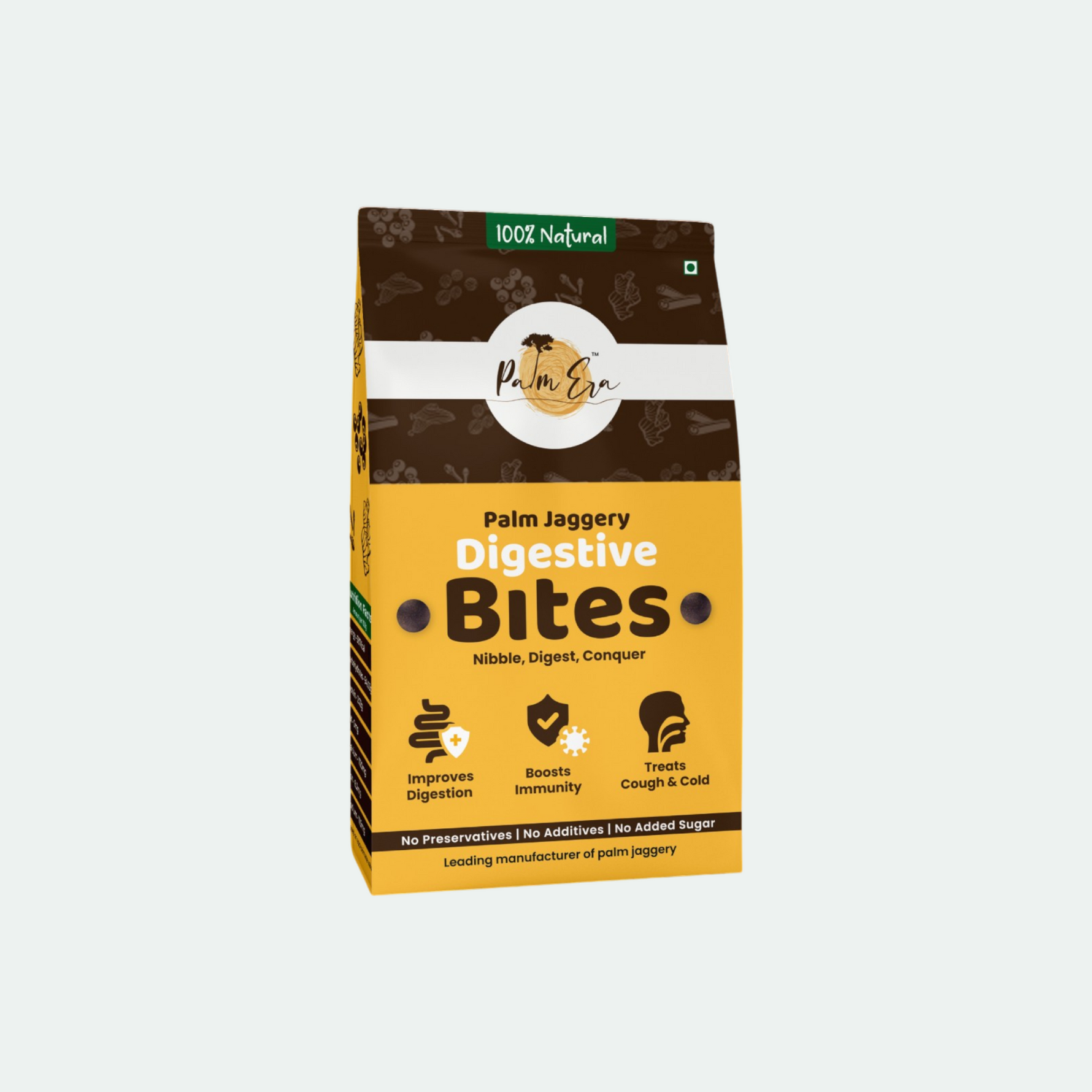 Palm Jaggery Digestive Bites – Natural Digestive Aid with Herbs | Palm Era