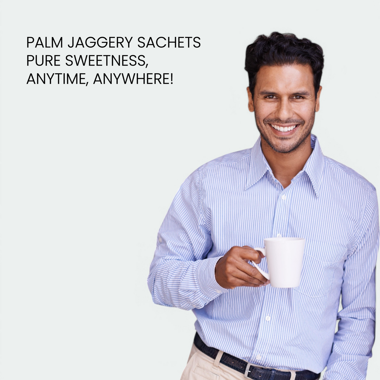 Natural Palm Jaggery Powder Sachets (30 Pack) – Portable Sweetener | Palm Era