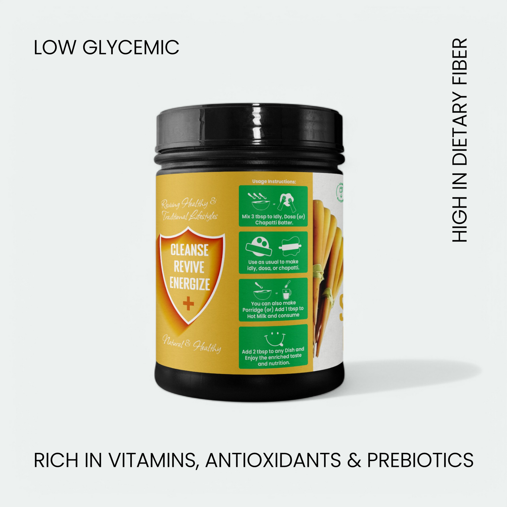 Natural Palm Sprouts Powder for Energy – Low GI Superfood | Palm Era