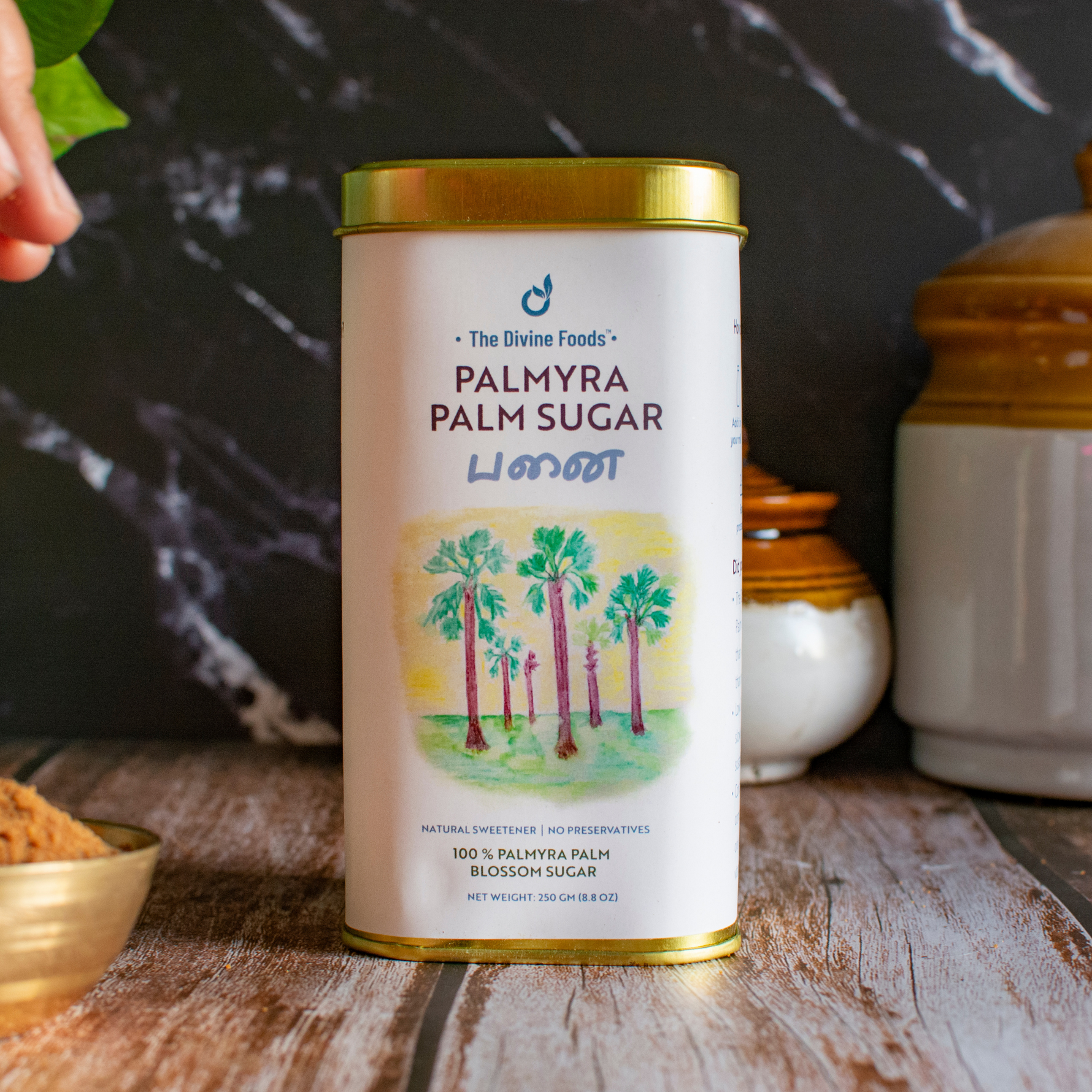 Organic Palmyra Palm Sugar | Natural Sweetener, Sugar Alternative | Unrefined