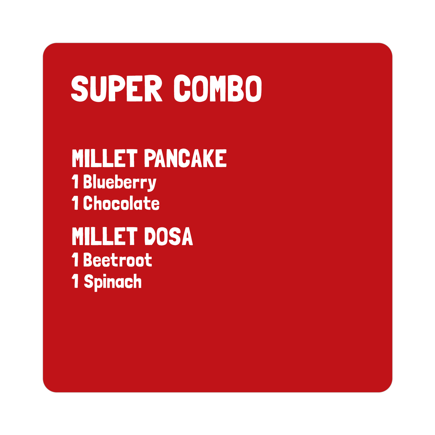 Pancakes & Dosas Trial Pack Combo