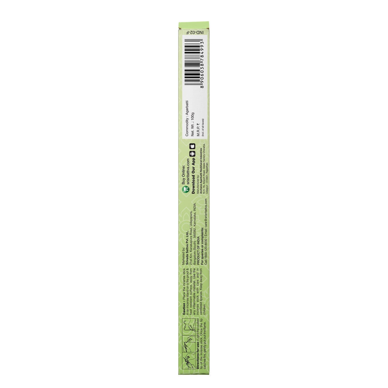 Premium Mogra Dhoop Sticks For Pooja | Dhoop Batti / Sticks | Fragrances – Natural Mogra | Bamboo-less | Free Stand | 50 g