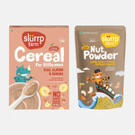 Ragi, Almond and Banana Cereal and Nut powder Combo