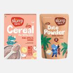 Ragi, Apple & Banana Cereal and Date powder Combo