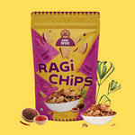 Baked Ragi Chips | All-day Snacks | Namkeen - 250 gms