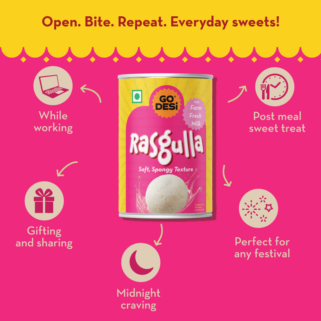Rasgulla | Made with Farm Fresh Milk