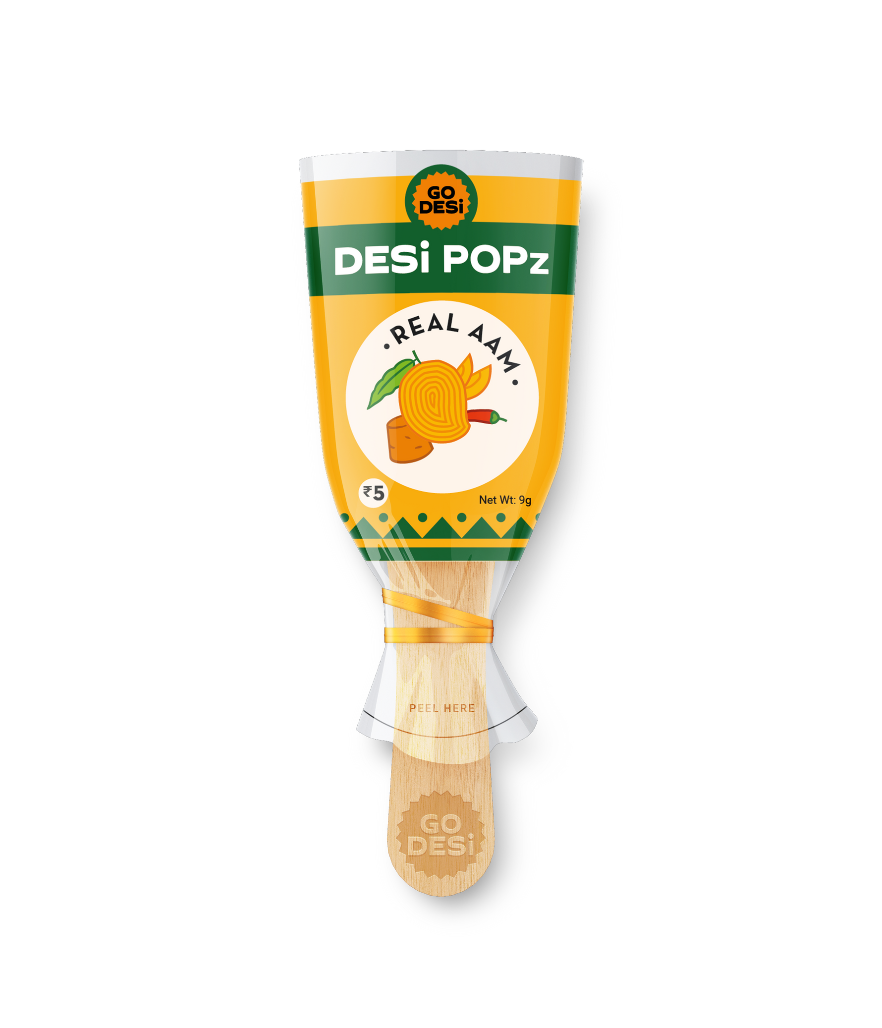 DESi Popz Real Aam | Made with Jaggery | Pack of 50