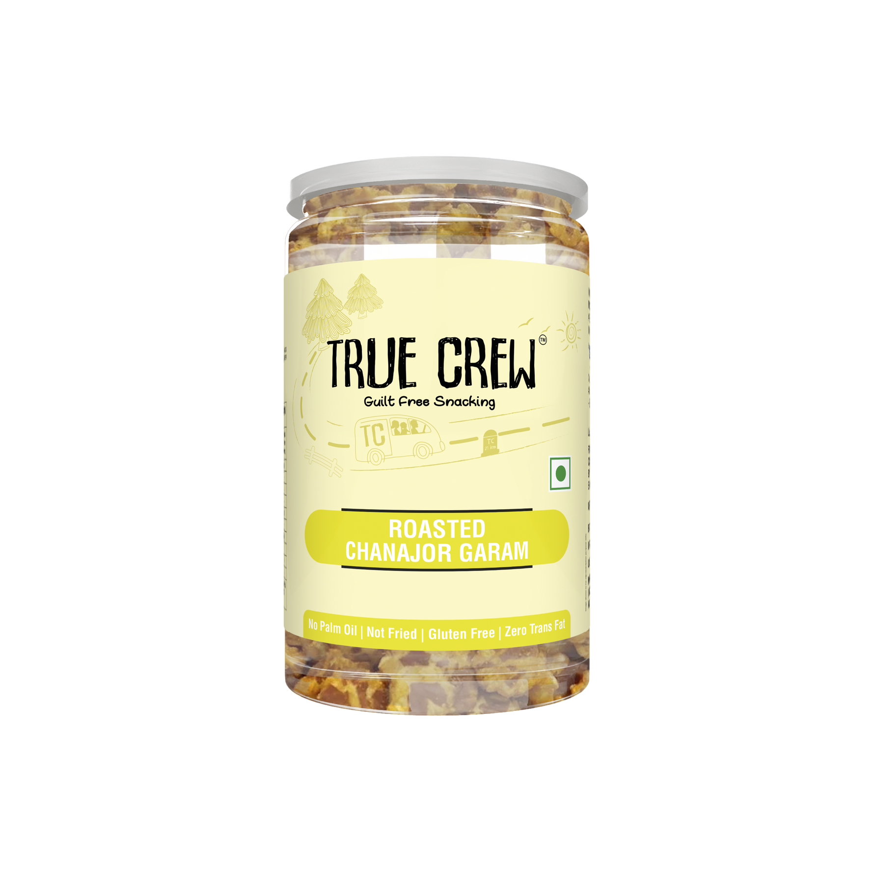 TRUE CREW Roasted Chana Jor Garam, 200g