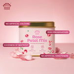 Natural Rose Petal Milk Mix – Instant Drink with the goodness of Beetroot & Jaggery