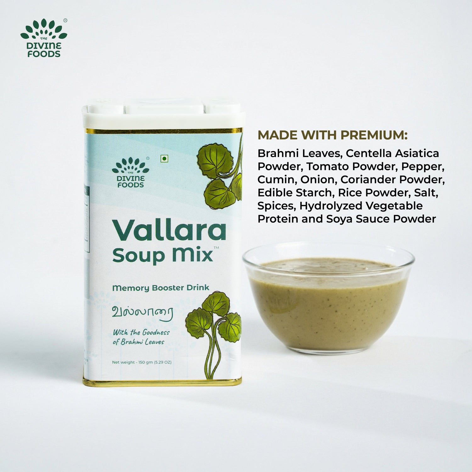 Vallara Soup Mix வல்லாரை  (Memory Booster drink)