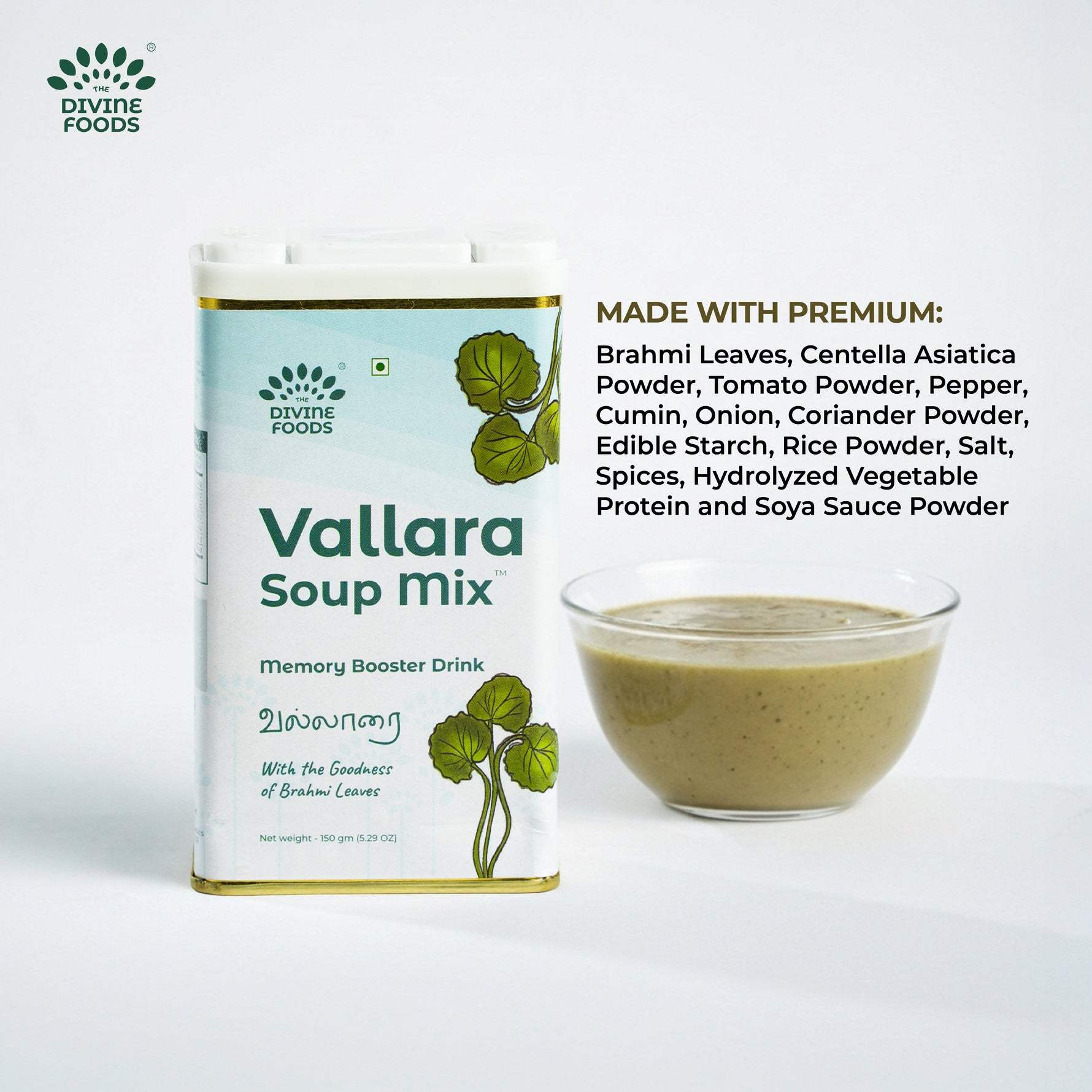 Vallara Soup Mix வல்லாரை  (Memory Booster drink)