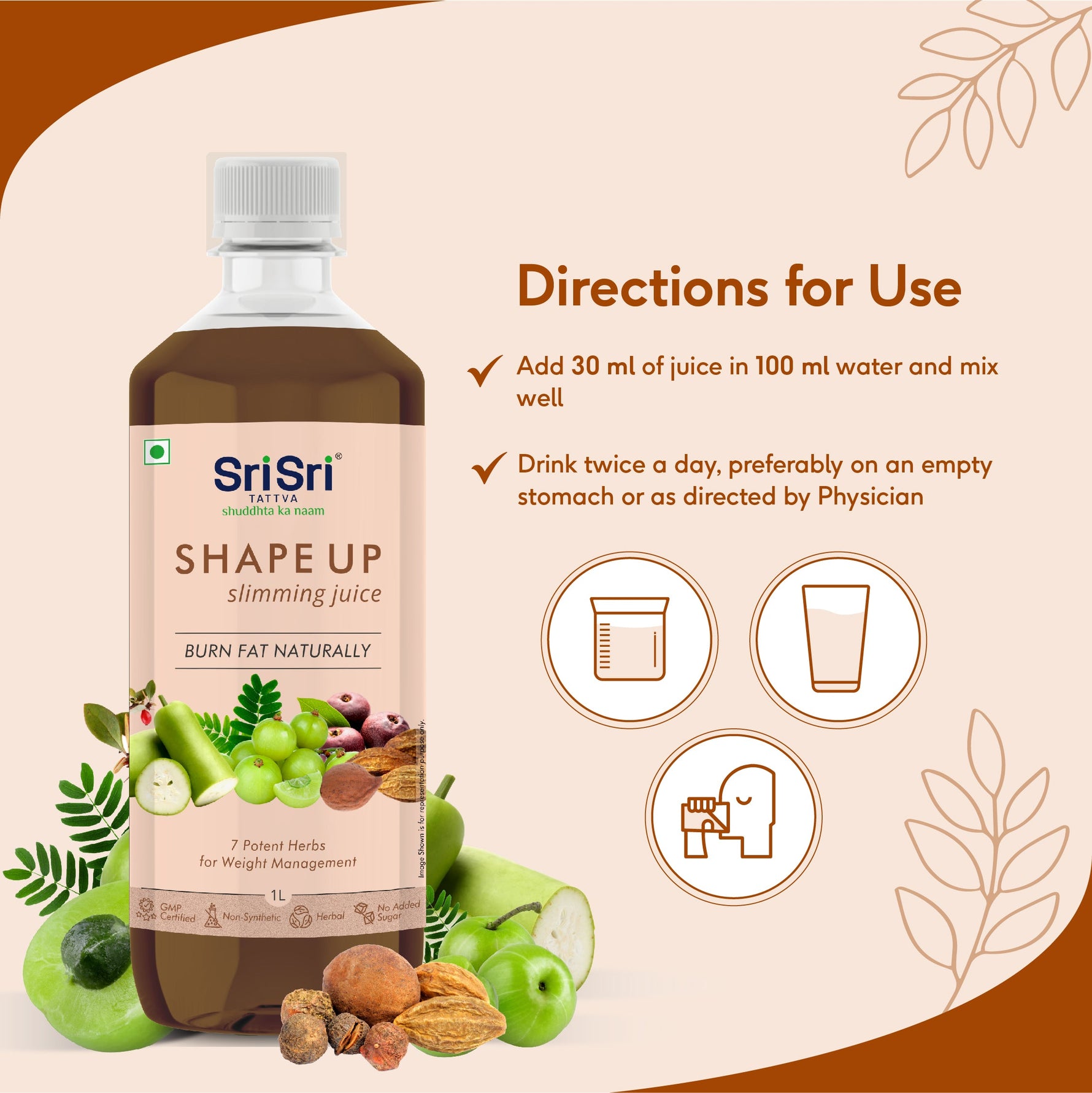 Shape Up, Slimming Juice | 1 L
