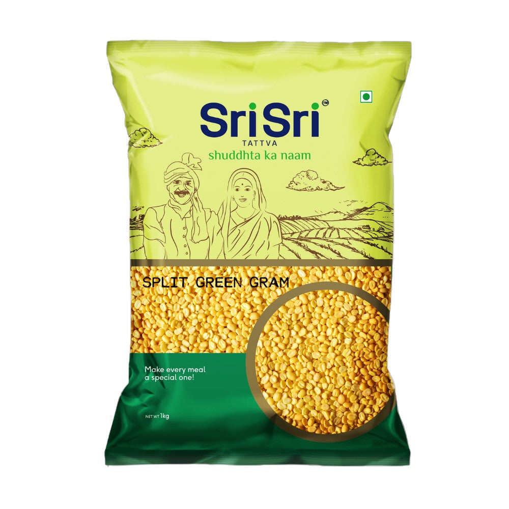 Moong Dal - Split Green Gram, 1 kg