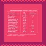 Strawberry Fruit Bar | 83% Fruit Pulp | Pack of 10