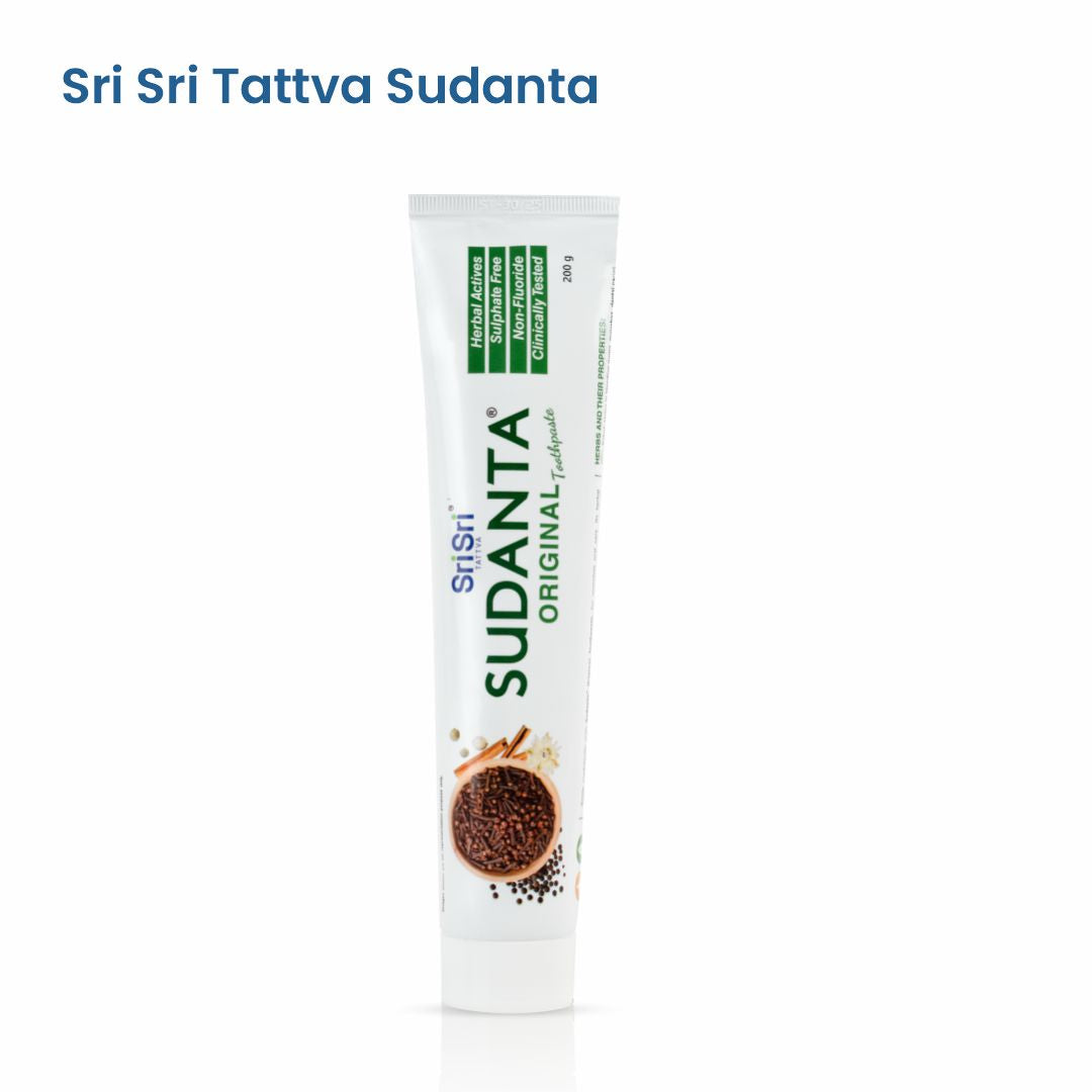 Sudanta Original Toothpaste | Non - Fluoride | 100% Vegetarian | 200 g